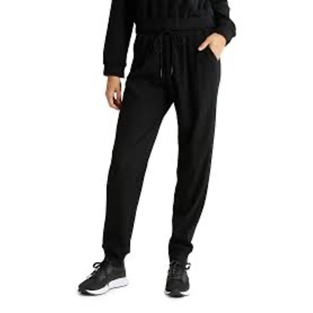 Zella Cozy Rib Black Comfy Jogger Pants Size XXL Plus Size